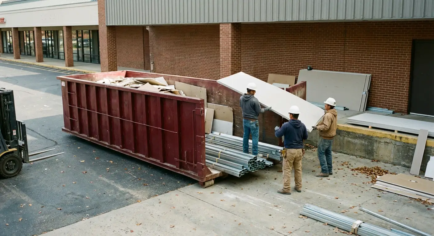 Commercial Strip-Mall Demolition in Redwood City, CA