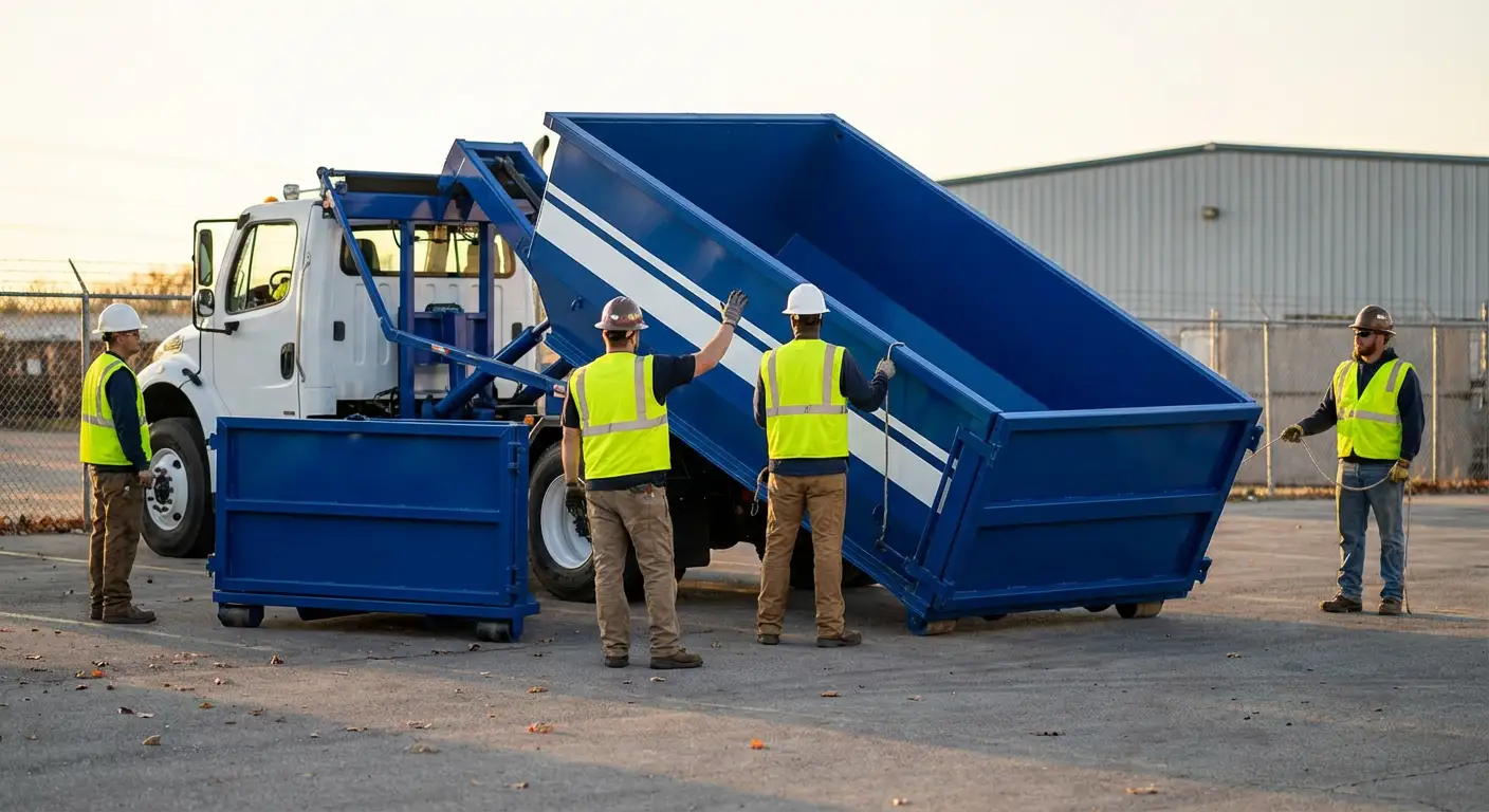 Roll-off dumpster service in Redwood City, CA